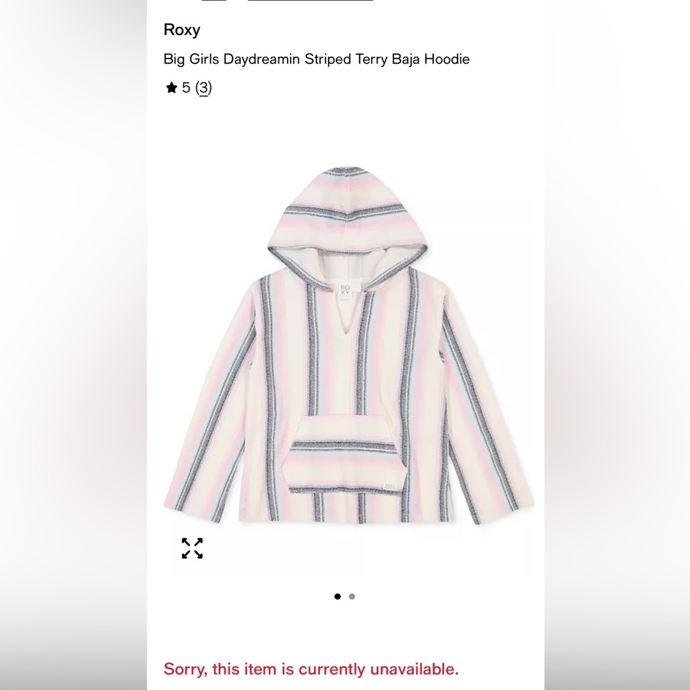 Roxy Kids Baja Day Dreaming Sweater